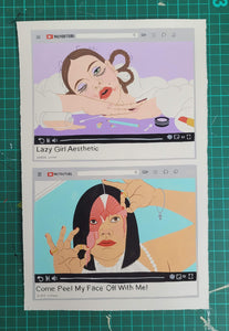 'Beauty Tutorial Two' Original Painting