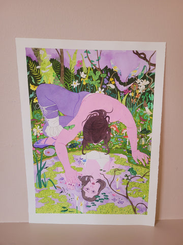 'They're all going to laugh at you' Original Painting