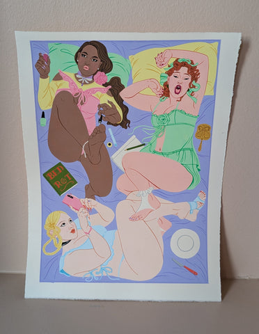 'Bedrot' Original Painting