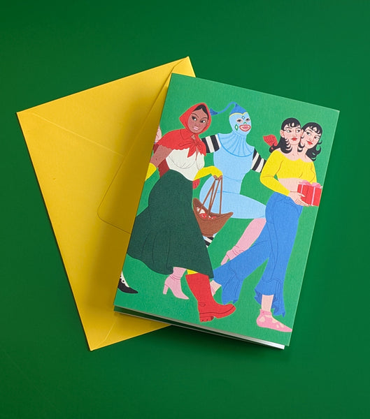 'Parade' - A6 Concertina Card