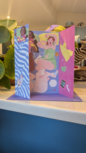 'Bedrot - A5 Gatefold Card