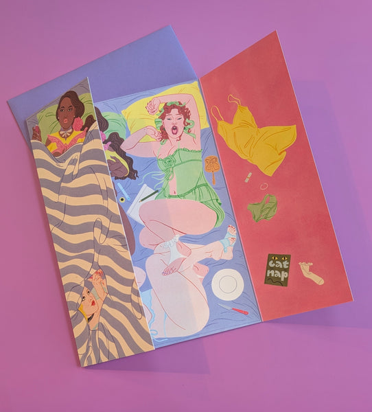 'Bedrot - A5 Gatefold Card