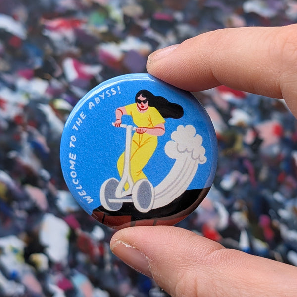 Pinback button badge
