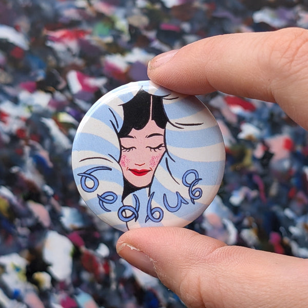 Pinback button badge