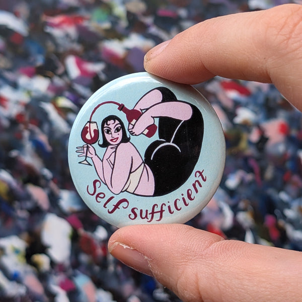 Pinback button badge