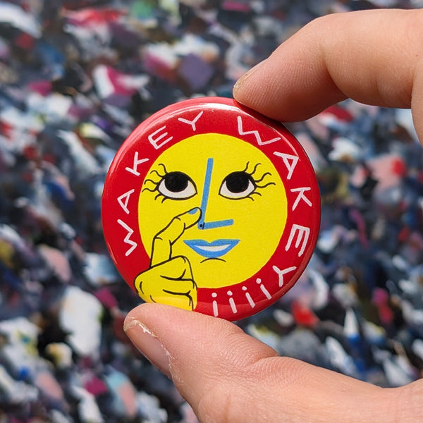 Pinback button badge