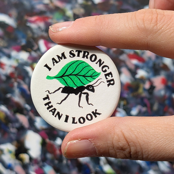 Pinback button badge