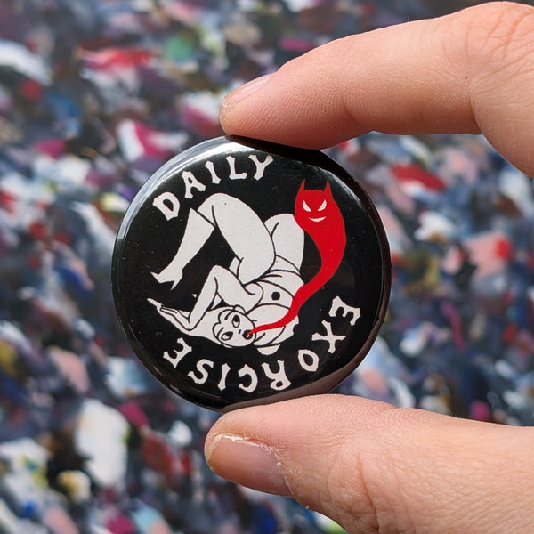 Pinback button badge