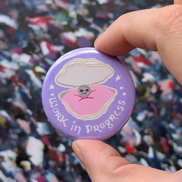 Pinback button badge