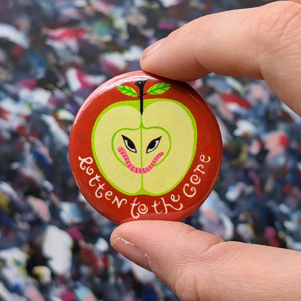 Pinback button badge