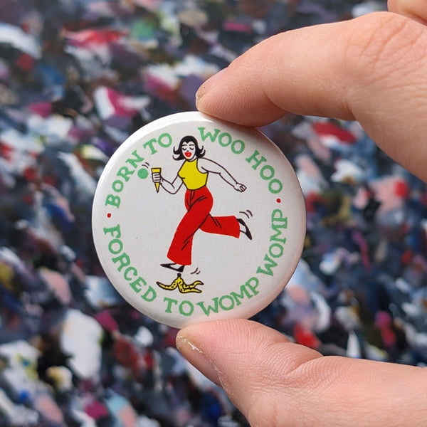 Pinback button badge