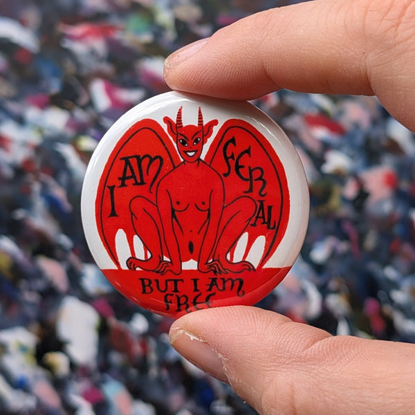 Pinback button badge