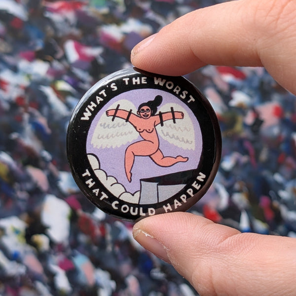 Pinback button badge