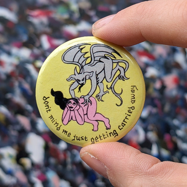 Pinback button badge