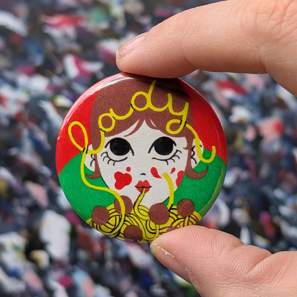 Pinback button badge