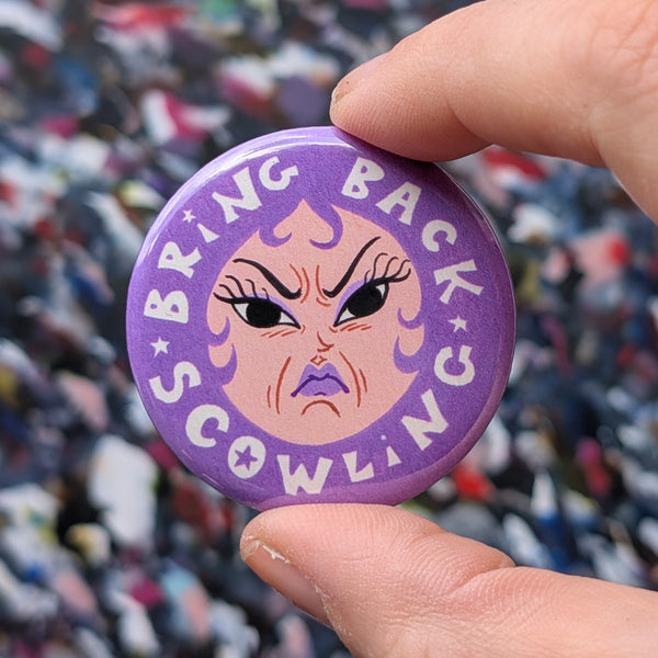 Pinback button badge