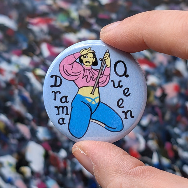 Pinback button badge