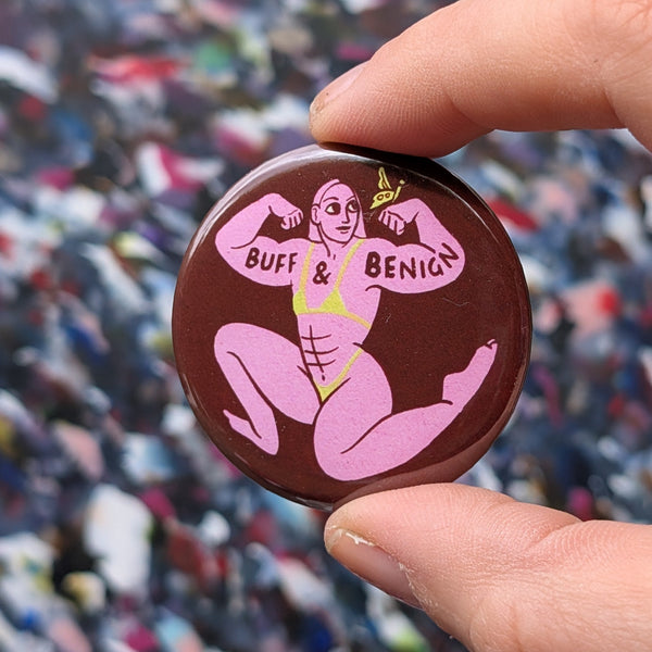 Pinback button badge