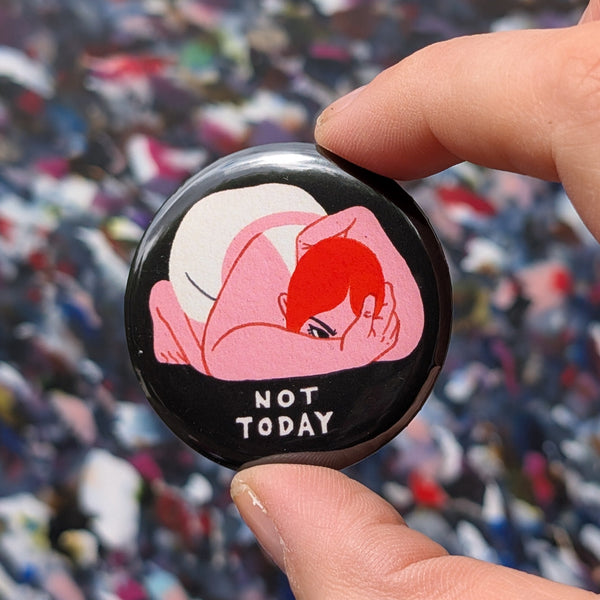 Pinback button badge