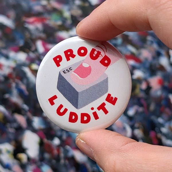 Pinback button badge