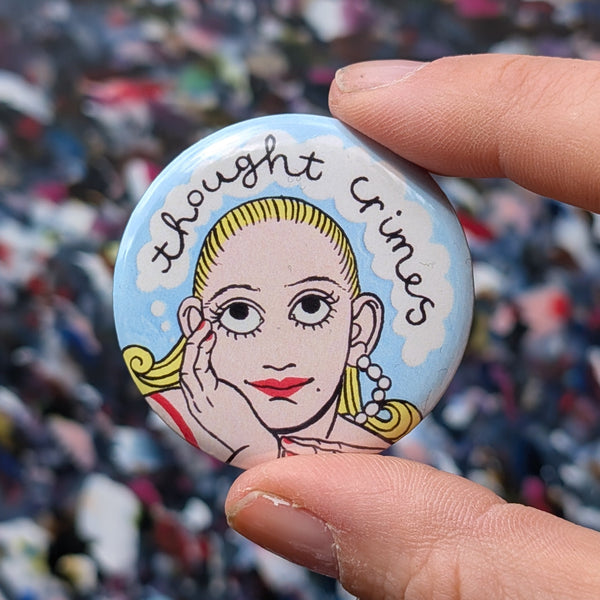 Pinback button badge