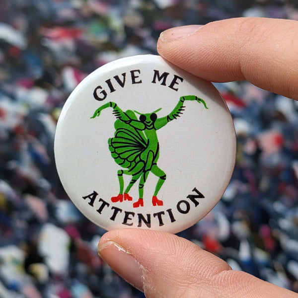 Pinback button badge