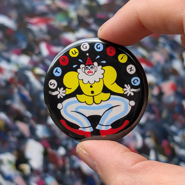 Pinback button badge