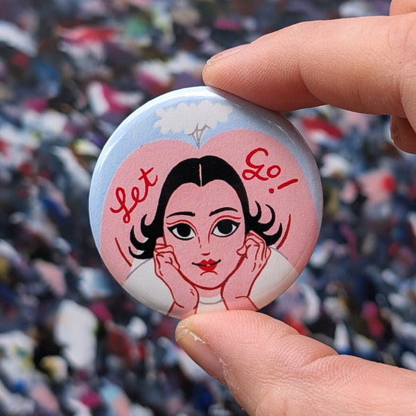 Pinback button badge