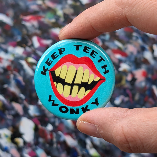 Pinback button badge